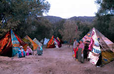 Billboard-Transformed Tent Shelters