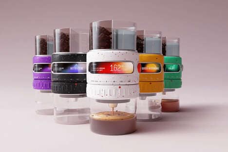 Portable Digitized Coffee Brewers