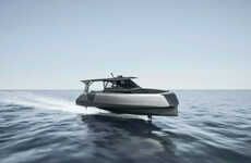 Humongous Hydrofoil Luxury Yachts