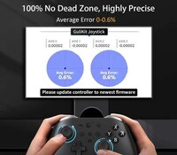 Electromagnetic Joystick Gaming Controllers Image 3