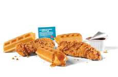 Convenient Chicken Waffle Meals