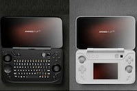 Flipped Handheld Gaming Devices