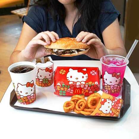 Adorable Cartoon-Themed QSR Meals