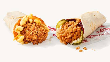 Spiced QSR Chicken Wraps