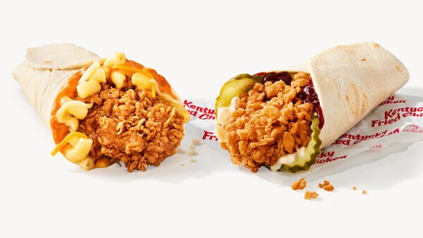 Spiced QSR Chicken Wraps