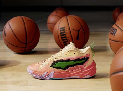 Peachy Basketball Sneakers