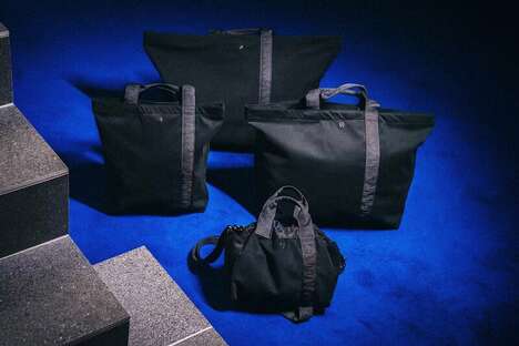Collaborative Suede-Like Luggage