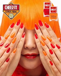 Cheesy Snack Nail Polishes