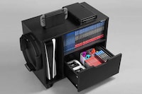 Organized Gaming Storage Cabinets Image 2