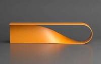 Sculpted One-Piece Coffee Tables Image 3