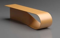 Sculpted One-Piece Coffee Tables Image 6