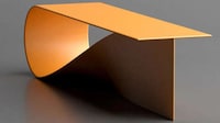 Sculpted One-Piece Coffee Tables Image 7
