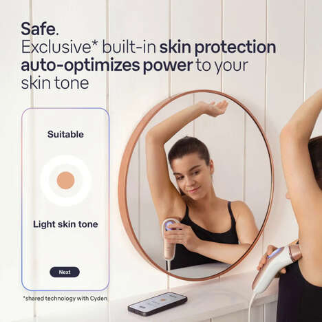 Self-Adjusting Hair Removal Devices