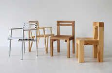 Single Material Minimal Chairs