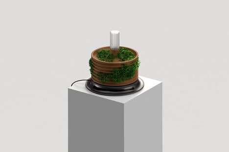 Beetle-Inspired Sustainable Planters