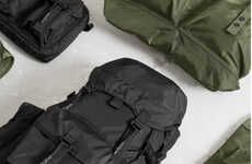 Militaristic Winter-Ready Bag Capsules