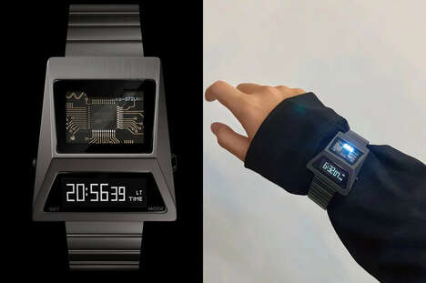 Angular Automobile-Inspired Timepieces
