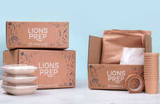 Paper-Based Meal Subscription Packaging