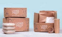 Paper-Based Meal Subscription Packaging