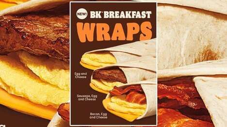 Convenient QSR Breakfast Wraps
