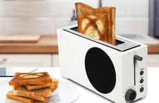 Sleek Console-Inspired Toasters