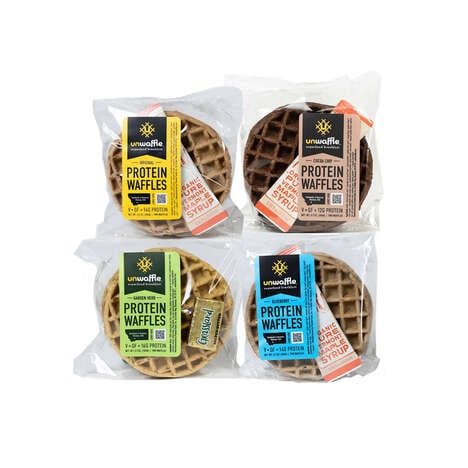 Grab-and-Go Protein Waffles