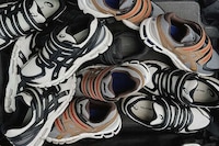 Mesh-Heavy Collaborative Footwear Image 1