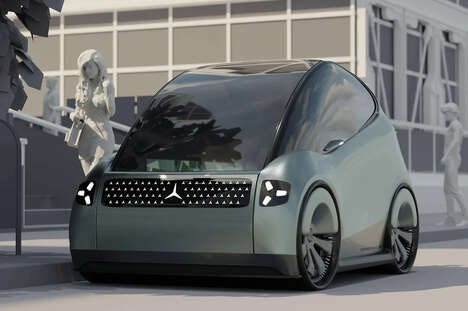 Turtle-Inspired Sleek Automobiles