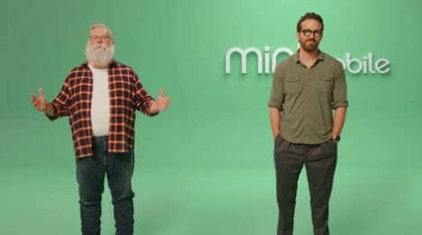 Faux Santa Ad Spots