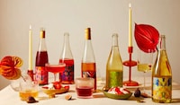 Vibrant Non-Alcoholic Wine Labels