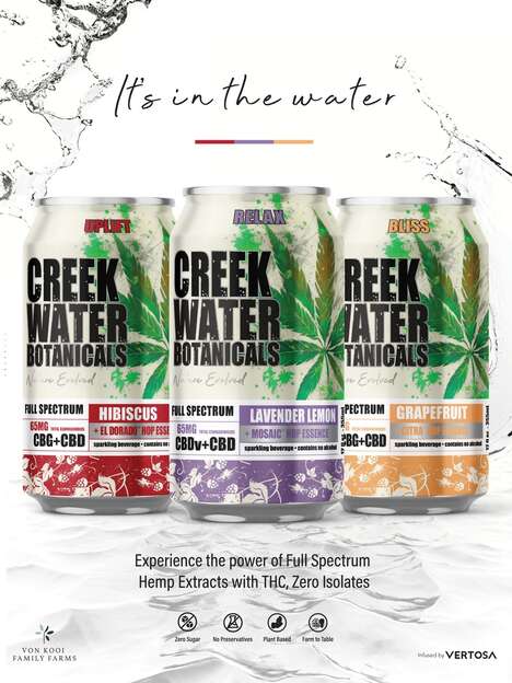 Farm-to-Table CBD Drinks