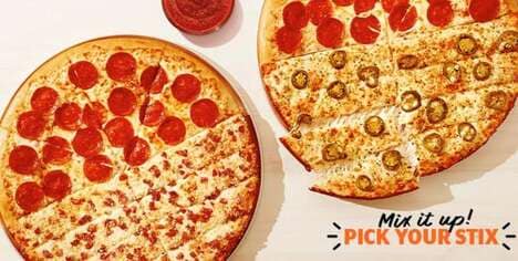 Multi-Topping Pizza Sticks