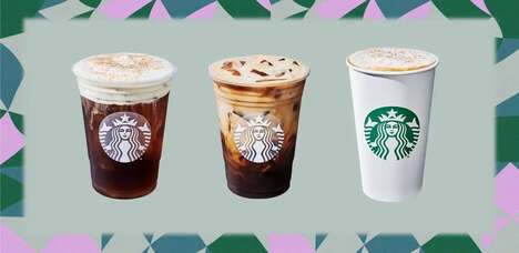 Hazelnut-Flavored Shaken Espressos