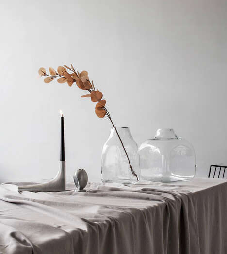 Luxurious Sculptural Candle Holders