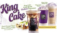 Mardi Gras-Themed Cold Brews Image 1