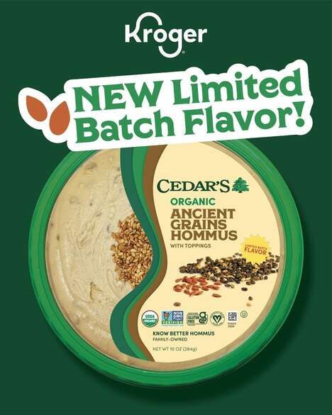 Ancient Grain Hummus Dips