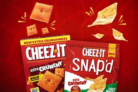 Ultra-Crunchy Cheese Snacks