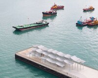 Dynamic Wavy Steel Canopies Image 2