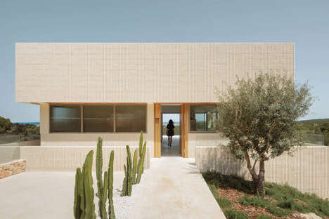 Textured Concrete Tiered Homes