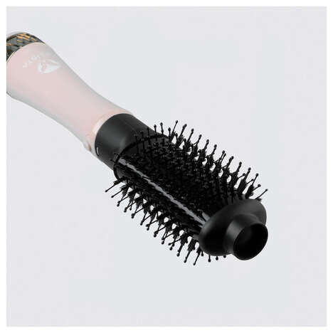 Pink Hair Drying Brushes
