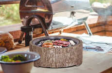 Compact Tabletop Charcoal Grills