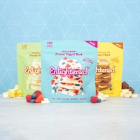 Frozen Yogurt Bark Snacks