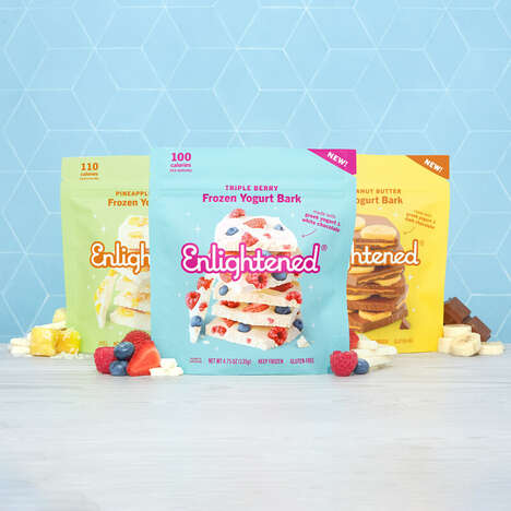 Frozen Yogurt Bark Snacks