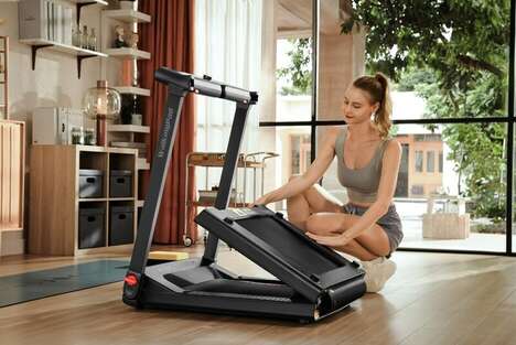 Double-Folding Treadmills