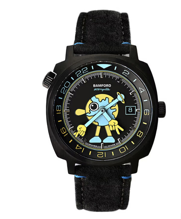 Artist-Collaborative Graphic Timepieces