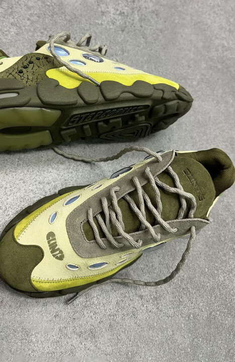Chunky Earthy Tonal Sneakers