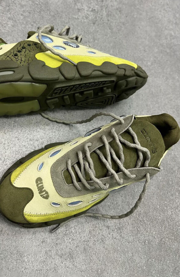 Chunky Earthy Tonal Sneakers