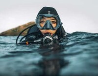 View-Expanding Scuba Masks