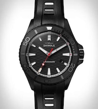Blacked-Out Ceramic Timepieces Image 2