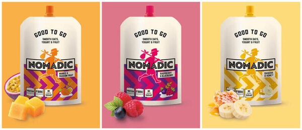 Nutritious Pouch-Packaged Yogurts